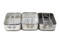 Original britische Militär-Kochgeschirr aus Aluminium, Wanderteller, Camping-Pfanne für draußen
