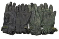 Original Britische Militär MK II Lederhandschuhe gefüttert dunkelgrün Handschutz