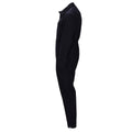 Original britische Militärpolizei-Wolloverall-Dienstuniform mit Reißverschluss vorne, Schwarz