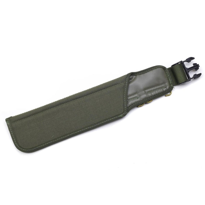 Original britischer militärischer taktischer Messerbeutel, Armee-Olivgrün-Holstergürtel – GoMilitar