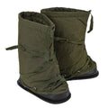 Original britische Militär-Thermo-Überschuhe, wasserabweisende, rutschfeste Sohle, Olivgrün