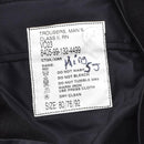 Original British military uniform pants dress royale navy class 2 black wool NEW - GoMilitar