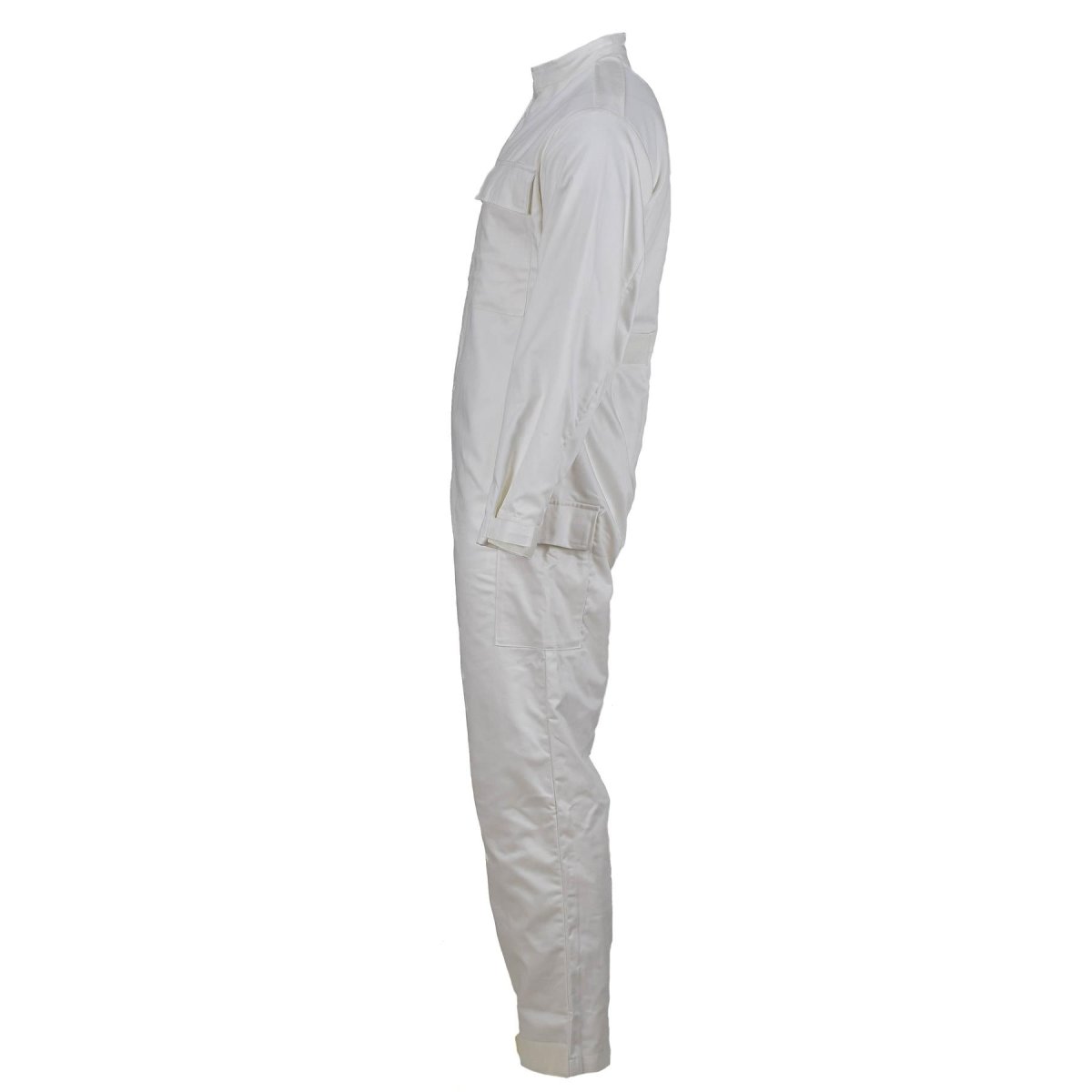 Original weißer Overall des britischen Militärs, leichte, geräumige Passform, NEU