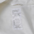 Original weißer Overall des britischen Militärs, leichte, geräumige Passform, NEU