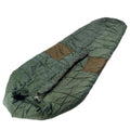 Original britischer Militär-Winterschlafsack, groß, mittelschwer, Olivgrün