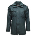 Original britische Polizeiuniform Anorak wasserdichter Parka Regenmantel ungefüttert grün