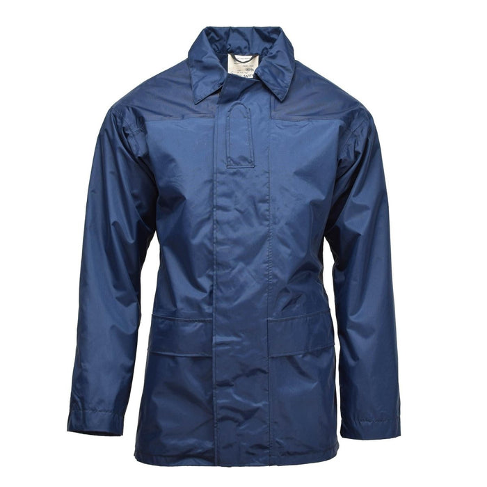 Original britische RAF-Jacke, wasserdichter Schlechtwetter-Parka, gefütterter Regenmantel, blau – GoMilitar
