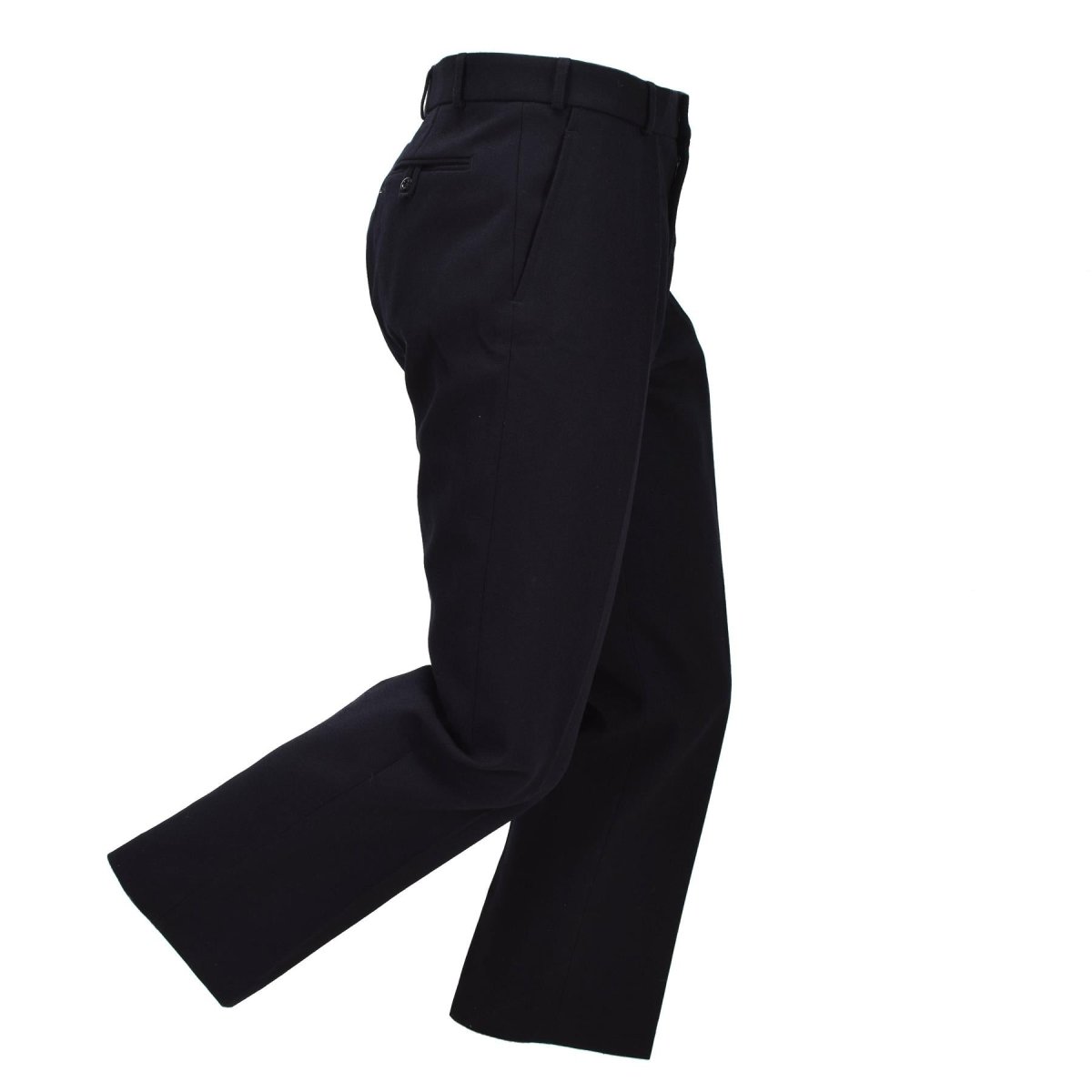 Original britische Royal Navy Nr. 1B Wollanzughose für Herren, formelles Schwarz