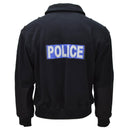 Original British Strathclyde Police Jacket Elasticated Cuffs Hemline Black - GoMilitar
