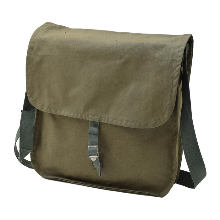 Original bulgarische Armee Olive Umhängetasche verstellbarer Riemen Outdoor-Reisen NEU – GoMilitar