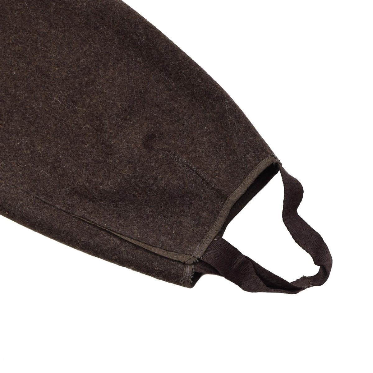 Originale Wolluniformhose der bulgarischen Armee, unbenutzt, Überschuss, dunkelbraun