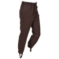 Originale Wolluniformhose der bulgarischen Armee, unbenutzt, Überschuss, dunkelbraun