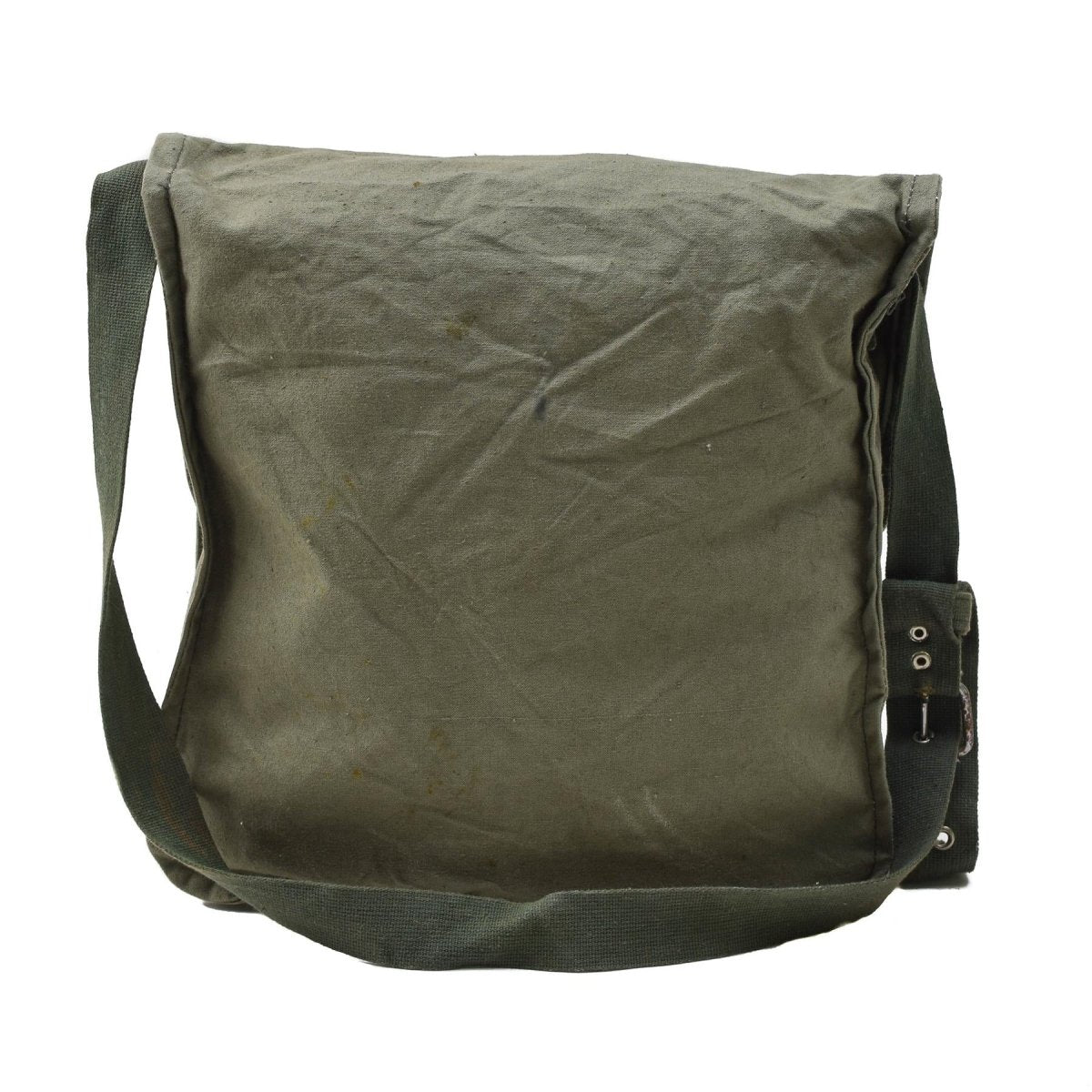 Original bulgarische Militär Olive Schultertasche verstellbaren Riemen Outdoor Reisen