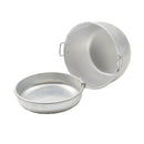 Original Bulgarian Military vintage mess kit hiking camping firepit pot pan NEW - GoMilitar