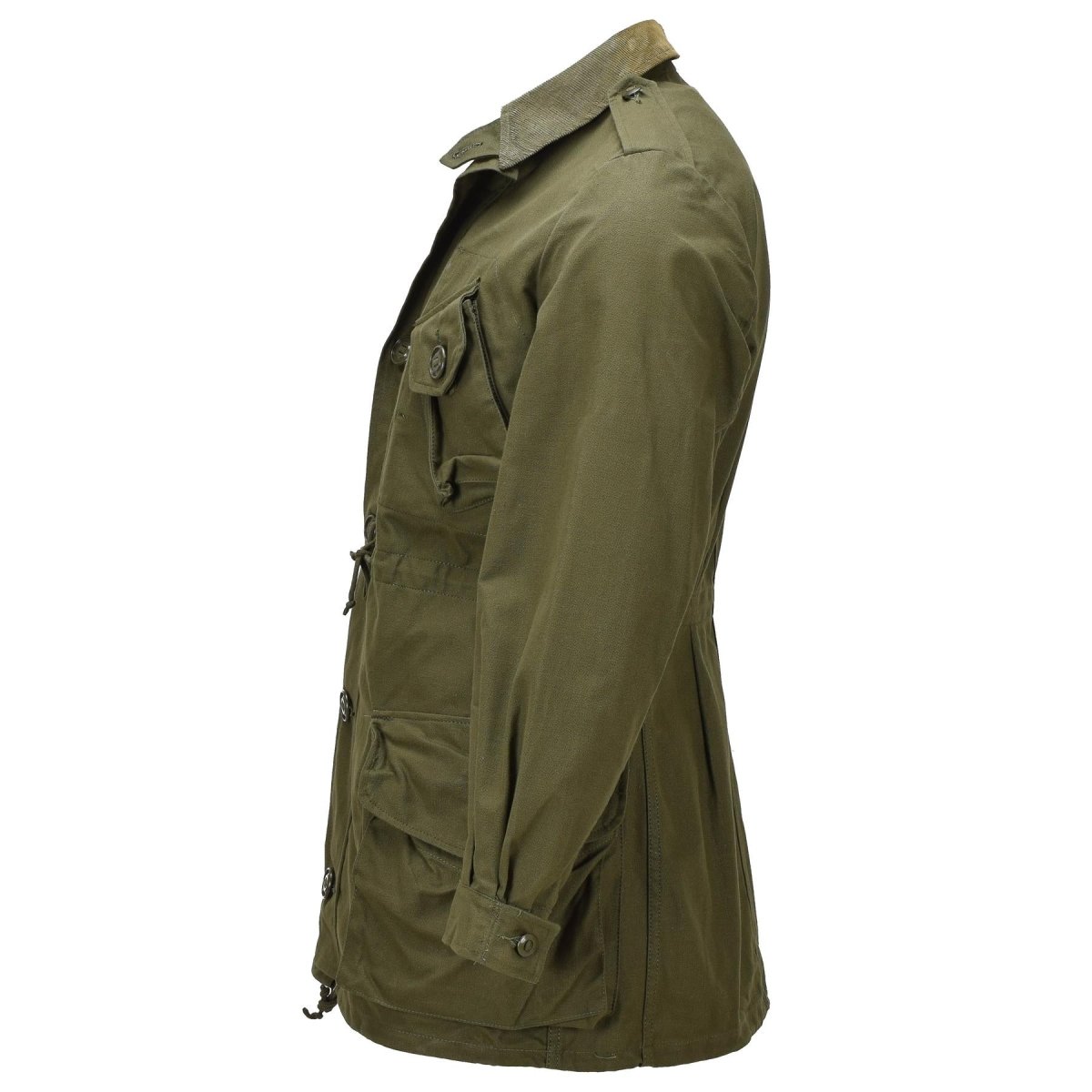 Original kanadische Armee-Feldjacke Combat Military Surplus Olivgrün