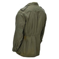 Original kanadische Armee-Feldjacke aus Baumwoll-Militärüberschuss in Olivgrün