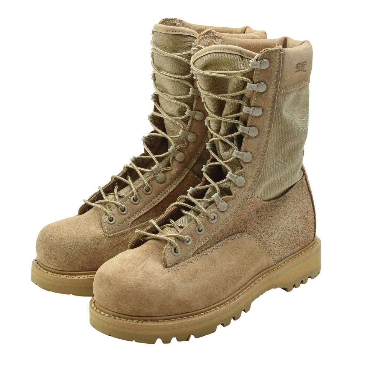 Original Canadian Army STC Kampfstiefel Wildleder Military Surplus Brown