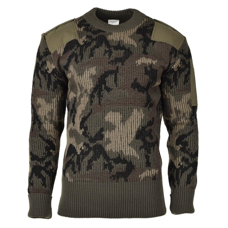Original Chilean army sweater pullover camouflage bodywarmer knit jumper NEW - GoMilitar
