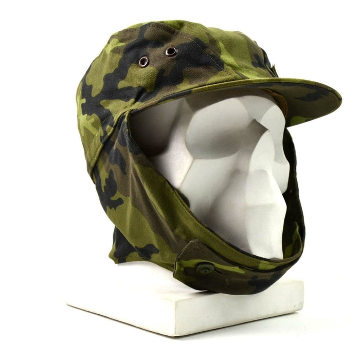 Original tschechische Armee-Militärmütze M 95 Camo CZ Feldkampfmütze Wald NEU - GoMilitar