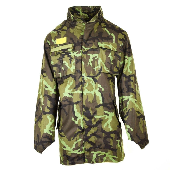 Original tschechischer Armee-Militärkampf-Feldjackenparka CZ 95 im Tarnmuster NEU – GoMilitar