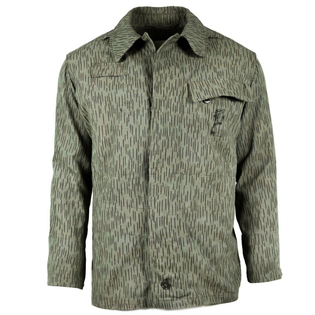 Original tschechische Armee Militär Kampf M60 Feldjacke Parka Regentropfen Camouflage 