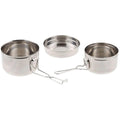 Original Tschechische Armee Edelstahl Kochgeschirr Set Camping Outdoor Kochtopf Pfanne