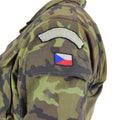 Original tschechische Armee Truppen Feldjacke Blatt Camouflage Muster Parka Militär Überschuss