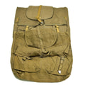 Original tschechische Armee Vintage Rucksack mit Y-Trägern Hosenträger M60 Canvas Tasche NEU 