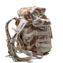 Original Czech military desert camo 30L MOLLE backpack with quick-release straps and multiple storage compartments
