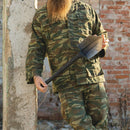 Original Danish Military black foldable Glock shovel survival multi tool camping - GoMilitar