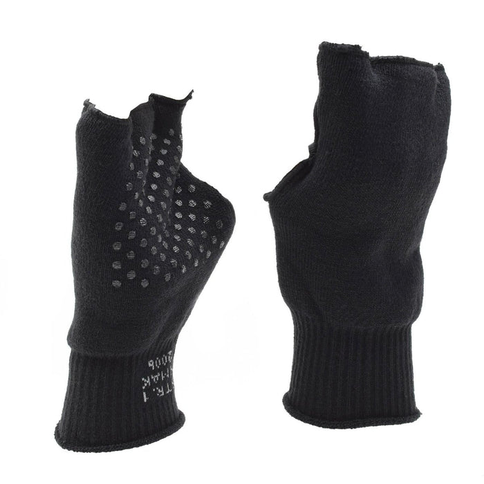 Original dänische Militärhandschuhe, wärmer, fingerlos, rutschfeste Handfläche, Armee, NEU – GoMilitar