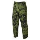 Original Danish military M84 camo rain pants waterproof field combat trousers - GoMilitar