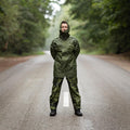 Original dänische Militär M84 Camouflage Regenhose wasserdichte Feldkampfhose