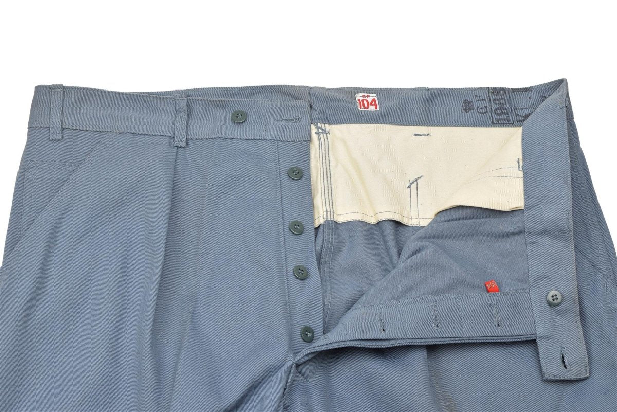 Original dänische Militärhose, lässige Personalhose der dänischen Armee, blau, NEU