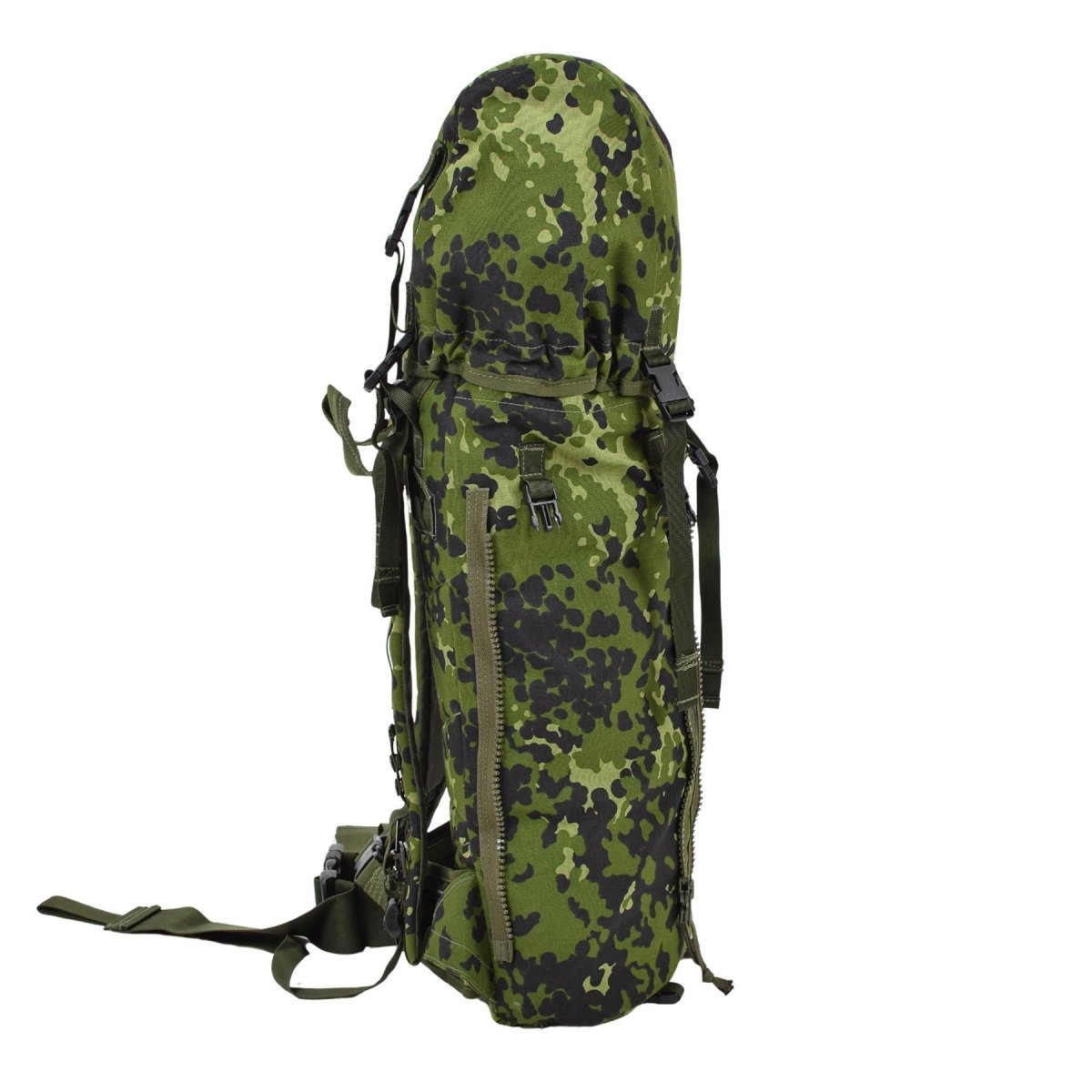 Original dänischer Militärrucksack M96 camo 50L taktischer Rucksack Campingtasche NEU
