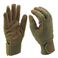 Original dänische militärische taktische Winterhandschuhe aus Polycotton, isoliert, Sandbraun