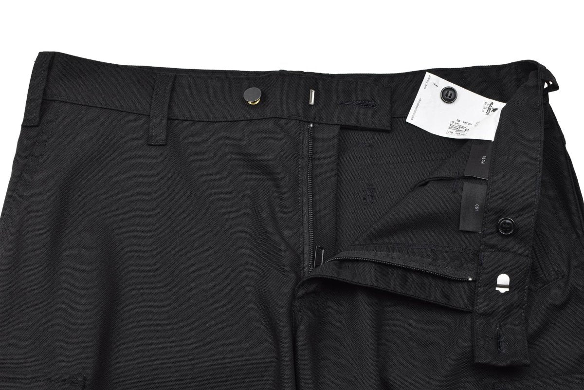 Original Dänemark Militär schwarze Arbeitshose D-Ring Hose stark strapazierfähig Neu