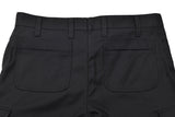 Original Dänemark Militär schwarze Arbeitshose D-Ring Hose stark strapazierfähig Neu