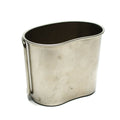 Original niederländische Armee Feldflasche Tasse Becher Essgeschirr Edelstahl Topf Bushcraft