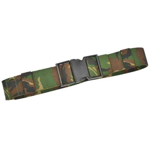 Original Dutch army field troops tactical belt military webbing woodland NEW - GoMilitar