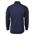 Original niederländische Armeejacke, Arbeitskleidung, blaue Uniform, langärmeliges Militärhemd