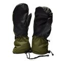 Original olivgrüne Fäustlinge der niederländischen Armee mit Abzugsfinger, Militärausgabe, Gore-Tex-Handschuhe