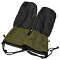Original olivgrüne Fäustlinge der niederländischen Armee mit Abzugsfinger, Militärausgabe, Gore-Tex-Handschuhe