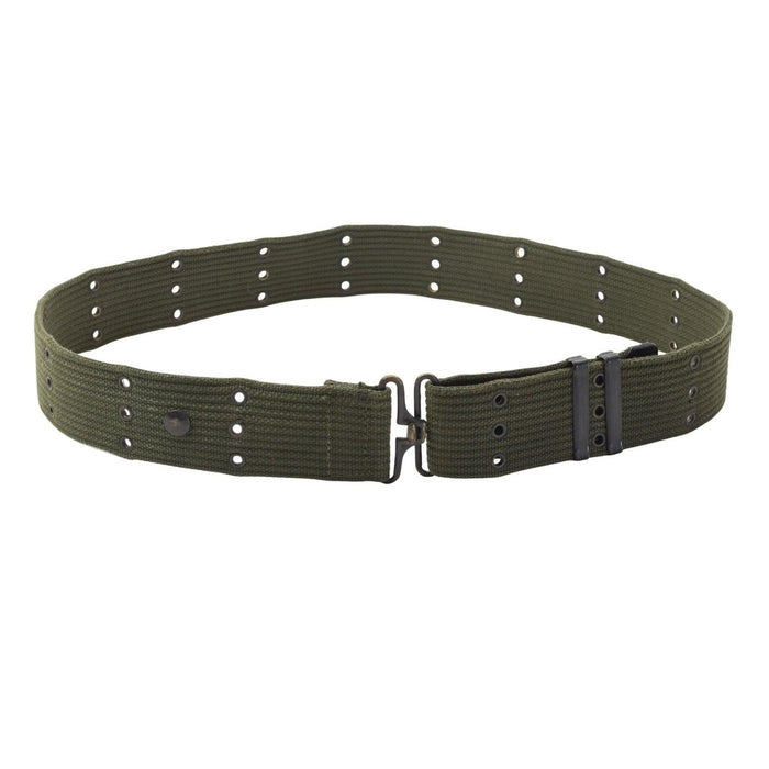 Originaler taktischer Gürtel der niederländischen Armee mit Lochkupplung aus Nylon, Military Surplus Olive – GoMilitar