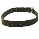 Original Dutch Army Tactical Belt Nylon Hole Coupling Military Surplus Olive - GoMilitar