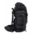 Original Dutch Military 40+20L Großer Rucksack Wander- und Campingrucksack Schwarz