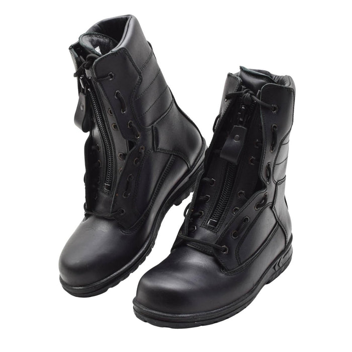 Original Pilotenstiefel der niederländischen Militärluftwaffe, echtes Leder, taktisch, Schwarz – GoMilitar