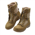 Originale Pilotenstiefel der niederländischen Militärluftwaffe aus echtem Leder, taktische Wüste