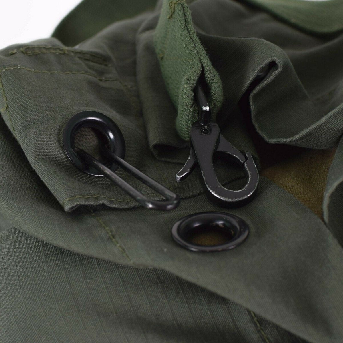 Original holländischer Militär Seesack 100Liter Ripstop Sack Canvas Kit oliv