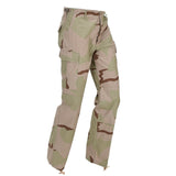Original niederländische Militär-Feldhose mit Cargotaschen, 3-farbig, Wüstentarn